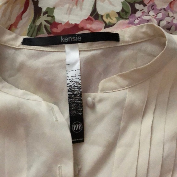 kensie dress m black ivory - Picture 5 of 8